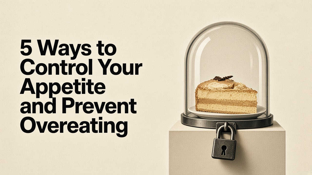 5 Ways to Control Your Appetite and Prevent Overeating