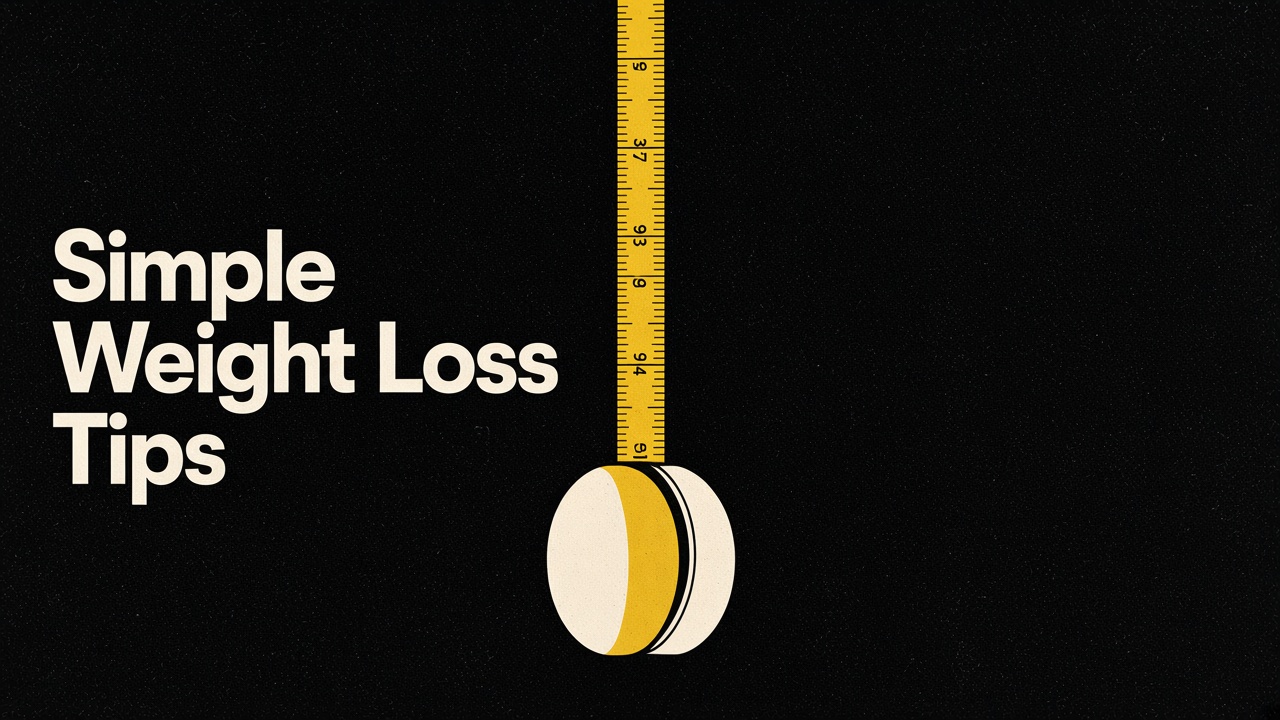 Simple Weight Loss Tips | My Body Fat Analyzer