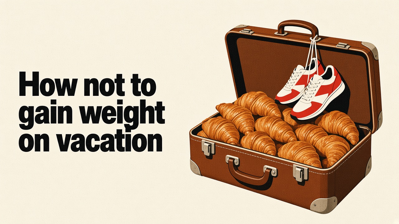 How not to gain weight while on vacation | My Body Fat Analyzer