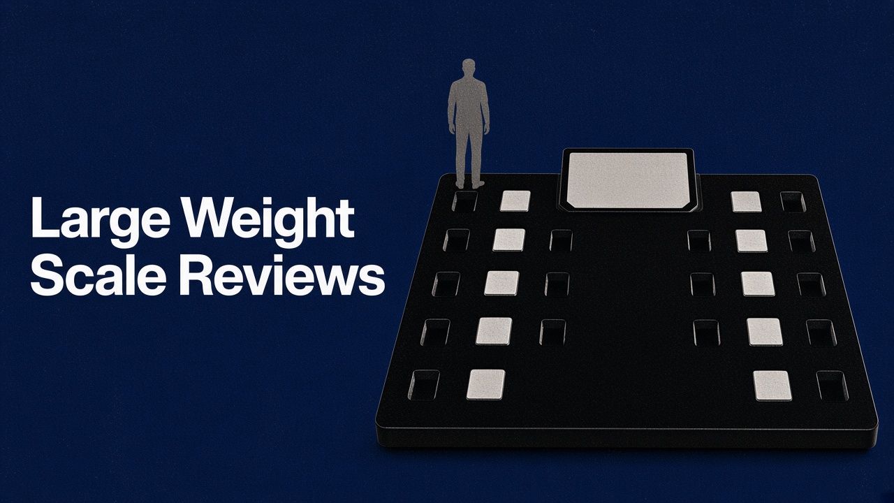Large Weight Scale Reviews | My Body Fat Analyzer